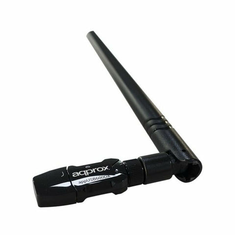 Wi-Fi USB Adapter approx! APPUSB600DA Black Wi-Fi USB Adapter approx! APPUSB600DA Black