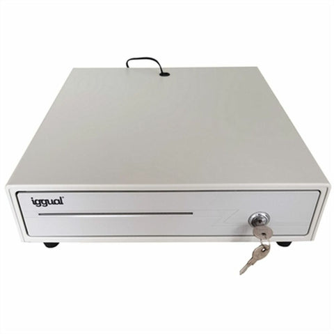 Cash Register Drawer iggual IRON-1W IGG315316 41 cm White Cash Register Drawer iggual IRON-1W IGG315316 41 cm White