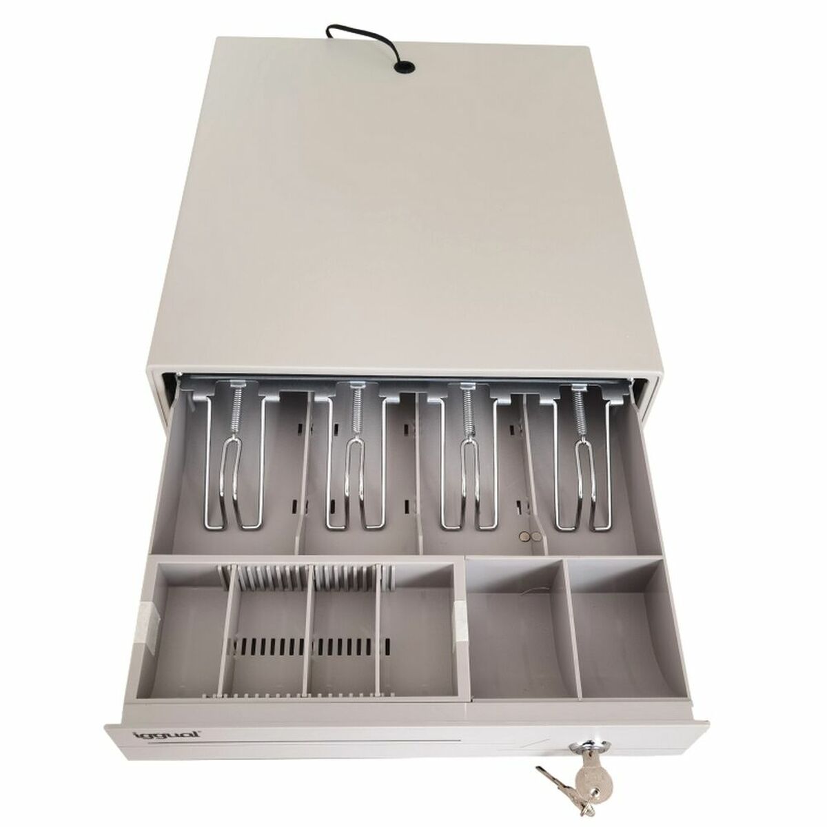 Cash Register Drawer iggual IRON-1W IGG315316 41 cm White Cash Register Drawer iggual IRON-1W IGG315316 41 cm White