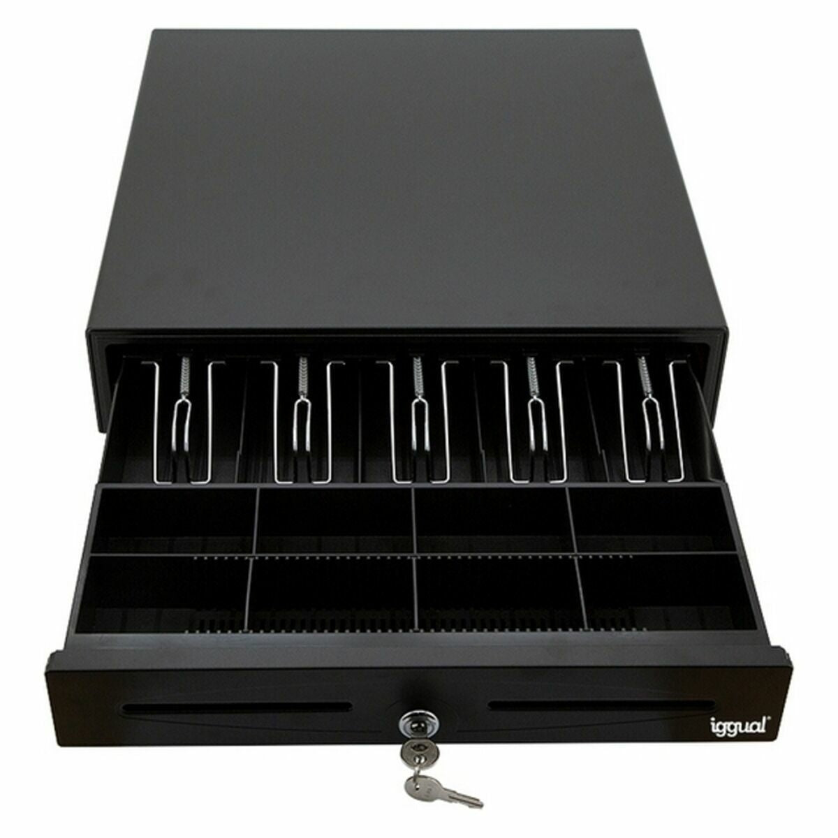 Cash Register Drawer iggual IGG316344 Black Cash Register Drawer iggual IGG316344 Black
