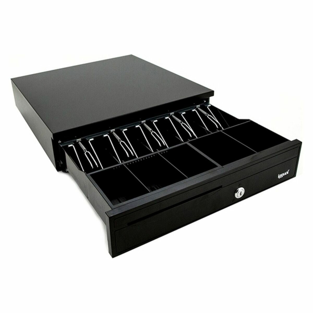 Cash Register Drawer iggual IRON-30 Black Cash Register Drawer iggual IRON-30 Black