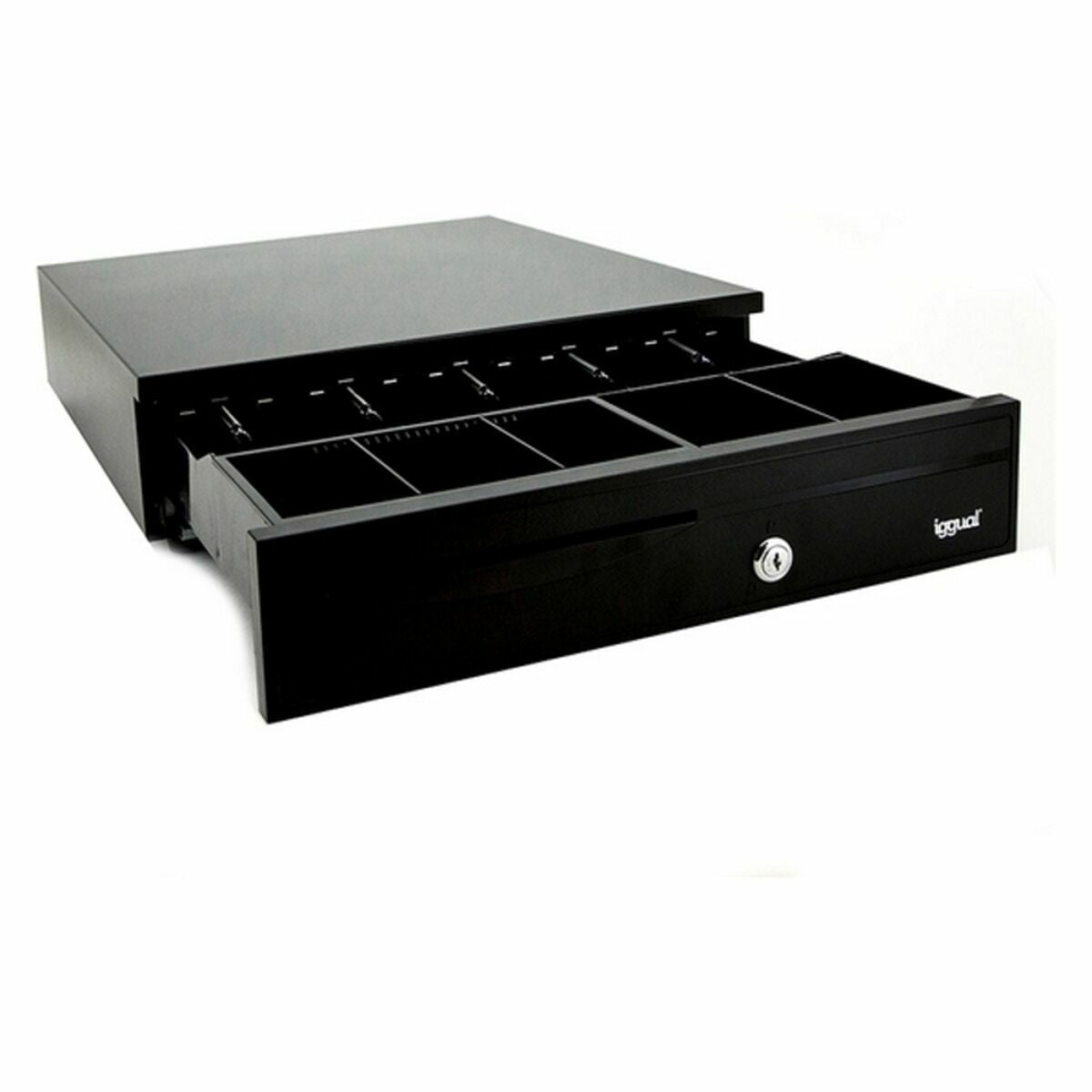 Cash Register Drawer iggual IRON-30 Black Cash Register Drawer iggual IRON-30 Black