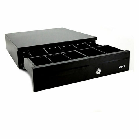 Cash Register Drawer iggual IRON-30 Black Cash Register Drawer iggual IRON-30 Black