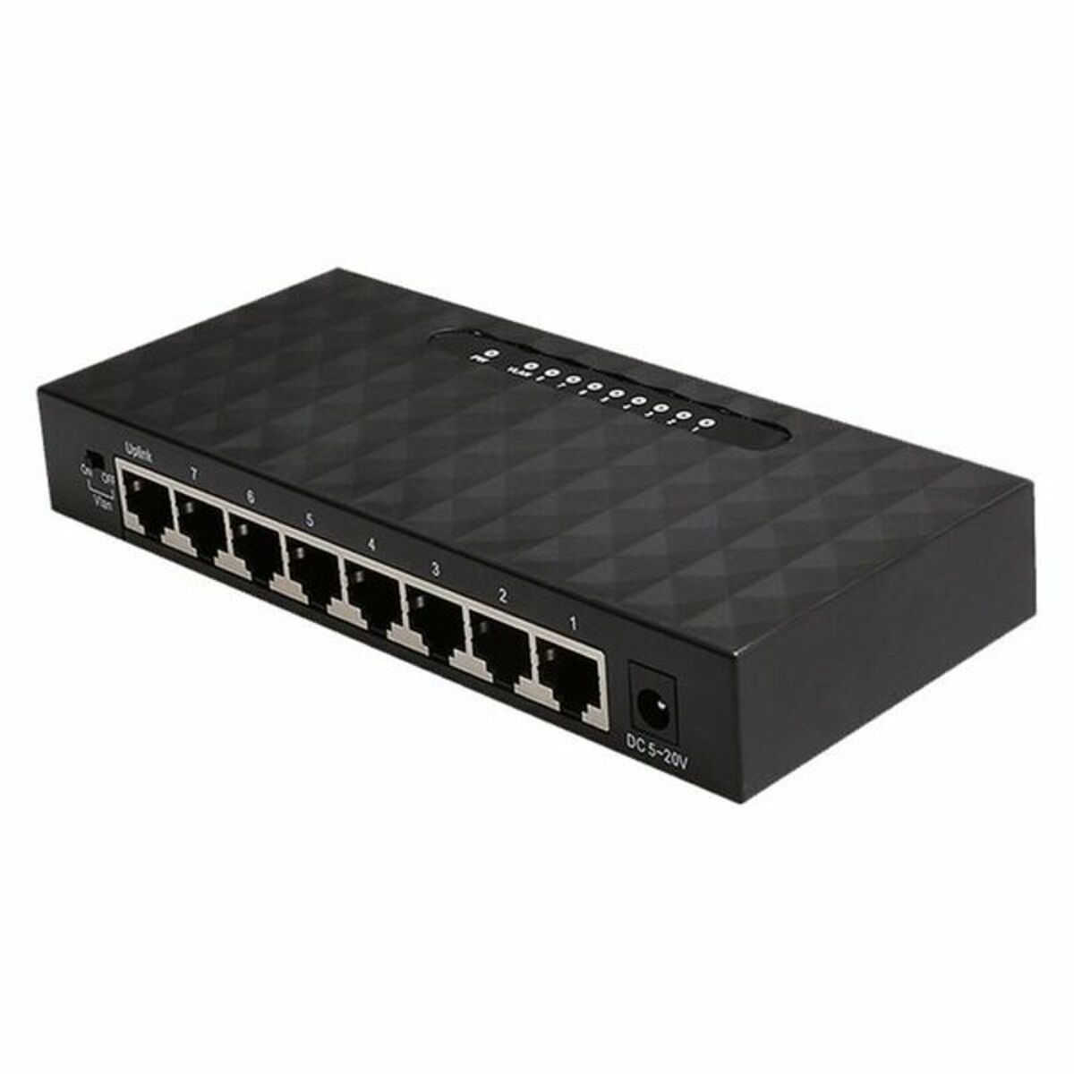 Switch iggual GES8000 Gigabit Ethernet 16 Gbps Switch iggual GES8000 Gigabit Ethernet 16 Gbps
