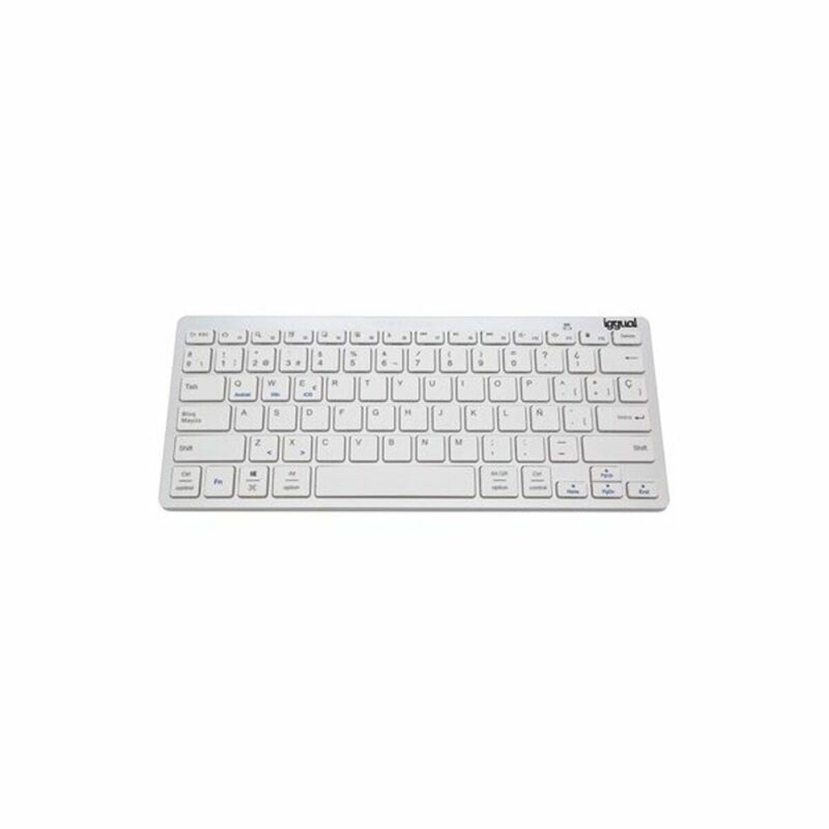 Bluetooth Keyboard iggual IGG316788 Spanish Monkey (1 Piece) Bluetooth Keyboard iggual IGG316788 Spanish Monkey (1 Piece)