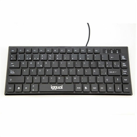 Keyboard iggual Slim TKL-USB Black Keyboard iggual Slim TKL-USB Black
