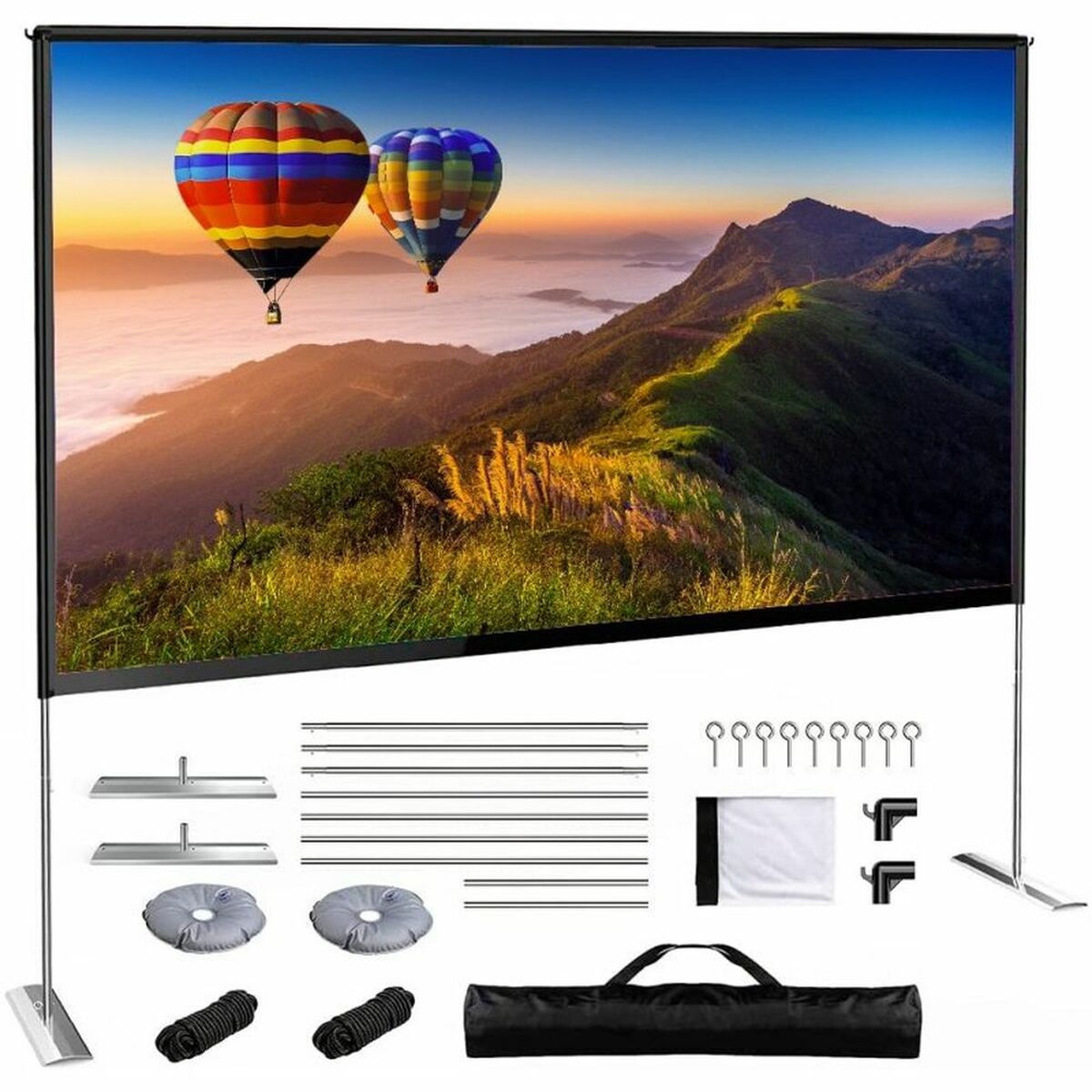 Projection Screen iggual IGG317402 100" Projection Screen iggual IGG317402 100"