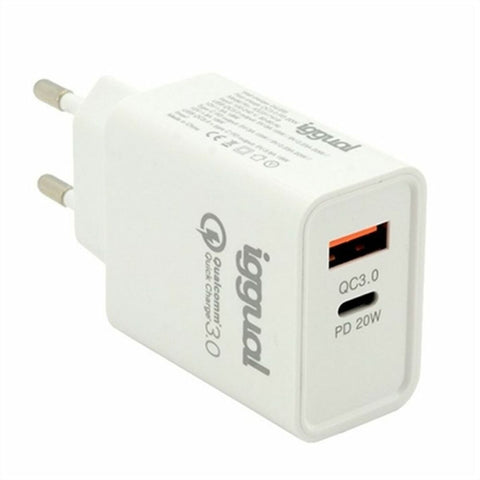 Wall Charger iggual IGG317419 Wall Charger iggual IGG317419