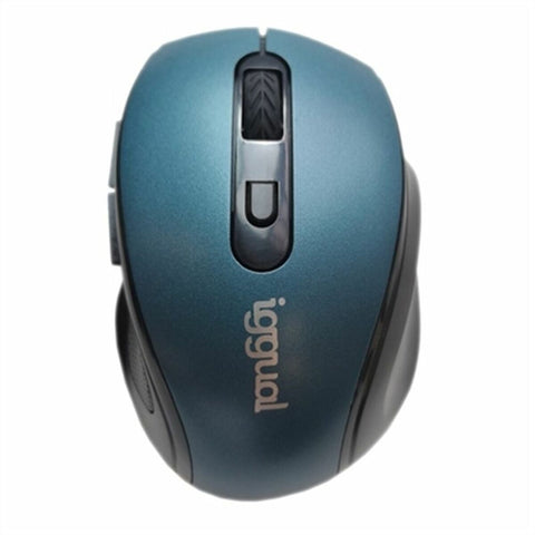 Mouse iggual ERGONOMIC-M Blue Black/Blue Multicolour Mouse iggual ERGONOMIC-M Blue Black/Blue Multicolour