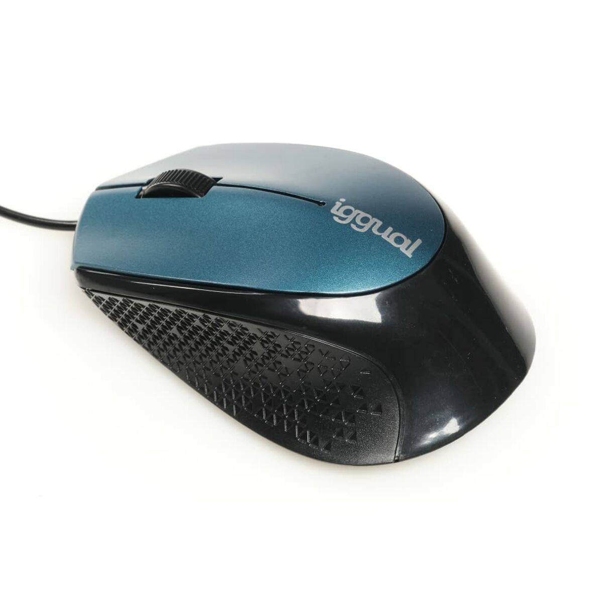 Mouse iggual COM-ERGONOMIC-R 800 dpi Blue Black/Blue Mouse iggual COM-ERGONOMIC-R 800 dpi Blue Black/Blue