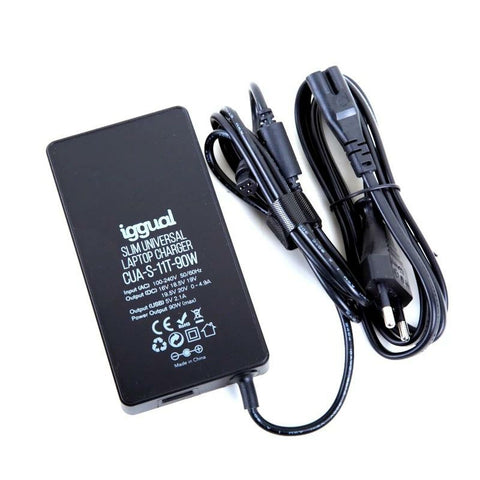 Laptop Charger iggual IGG318065 90 W Laptop Charger iggual IGG318065 90 W