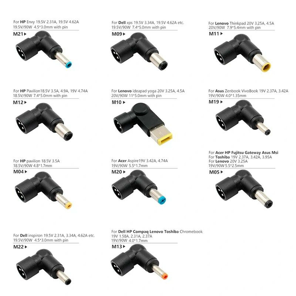 Laptop Charger iggual IGG318065 90 W Laptop Charger iggual IGG318065 90 W