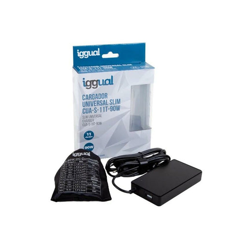 Laptop Charger iggual IGG318065 90 W Laptop Charger iggual IGG318065 90 W