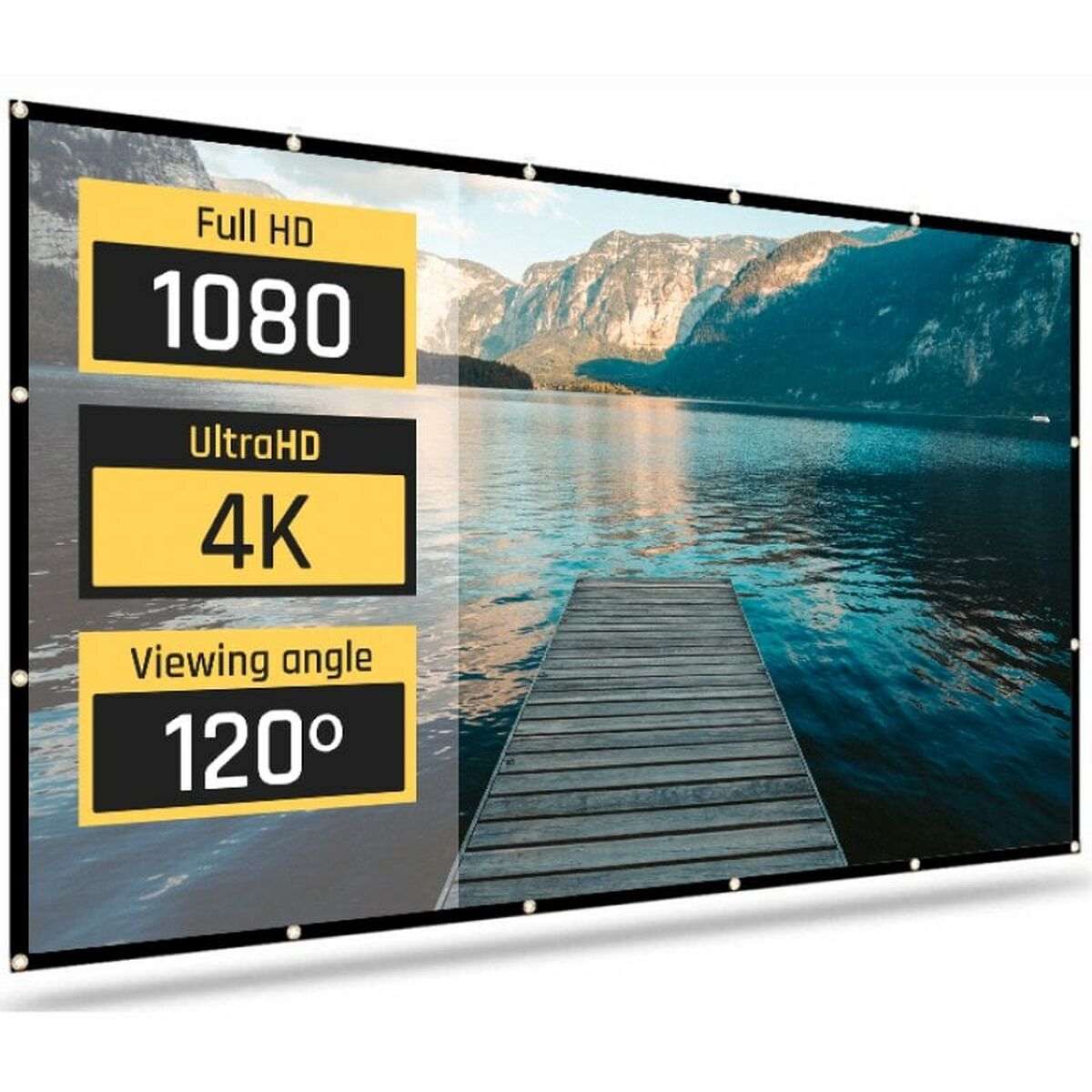 Projection Screen iggual ECO COST 100 100" Projection Screen iggual ECO COST 100 100"