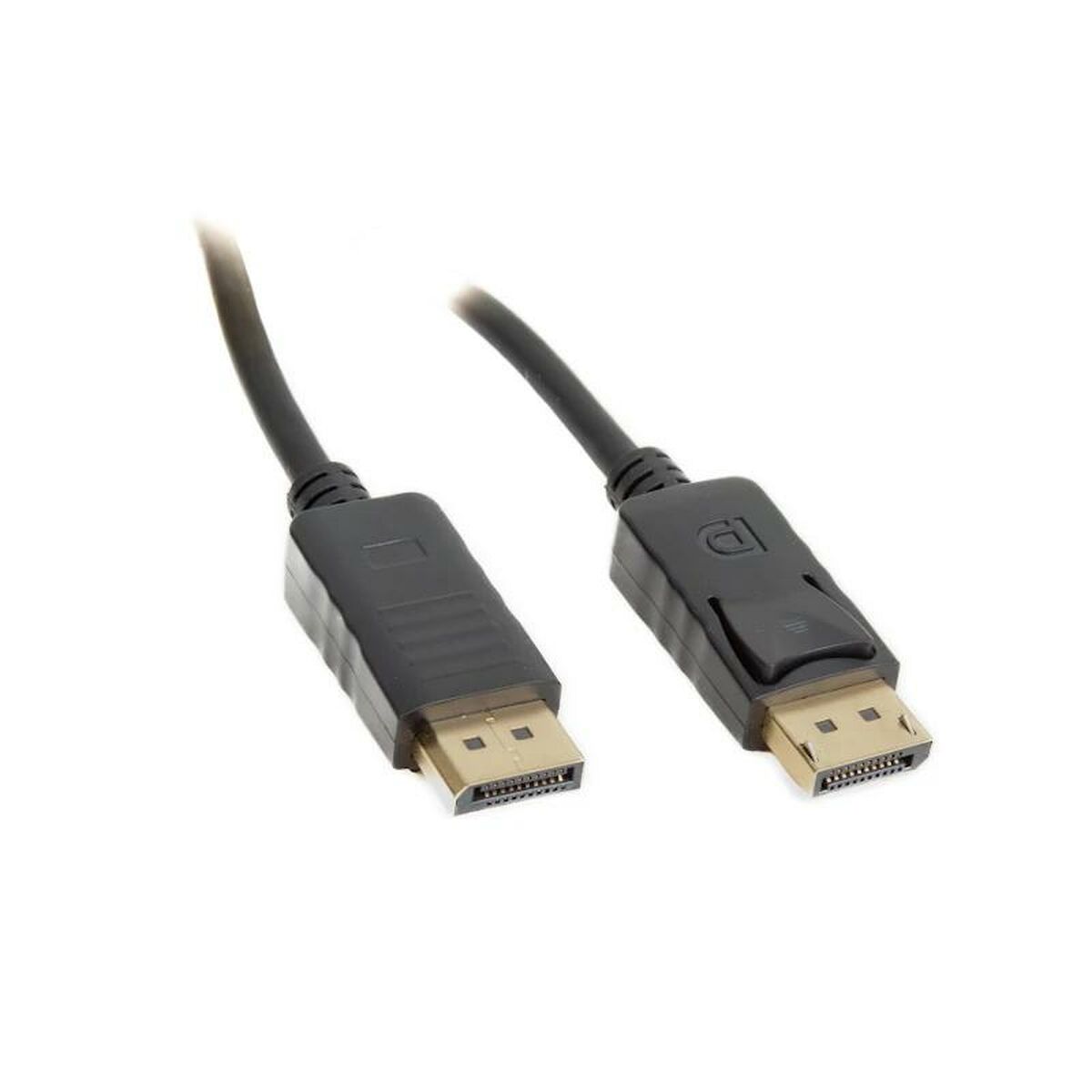 DisplayPort Cable iggual IGG318362 2 m Black 8K Ultra HD DisplayPort Cable iggual IGG318362 2 m Black 8K Ultra HD