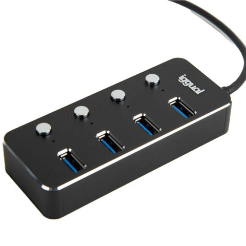 USB Hub iggual IGG318478 USB Hub iggual IGG318478