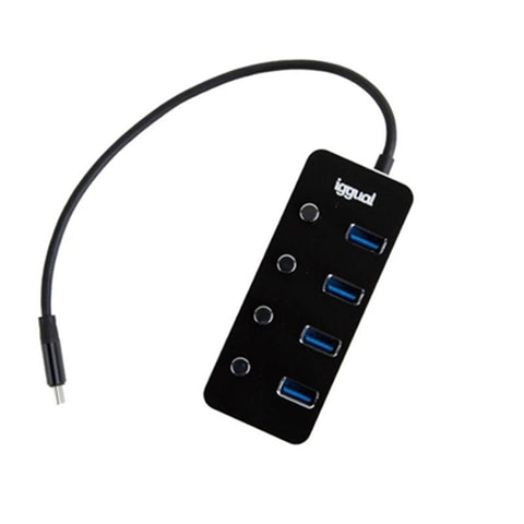 USB Hub iggual IGG318485 USB Hub iggual IGG318485