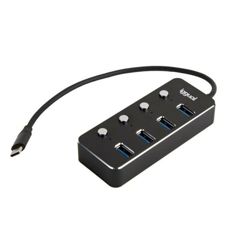USB Hub iggual IGG318485 USB Hub iggual IGG318485