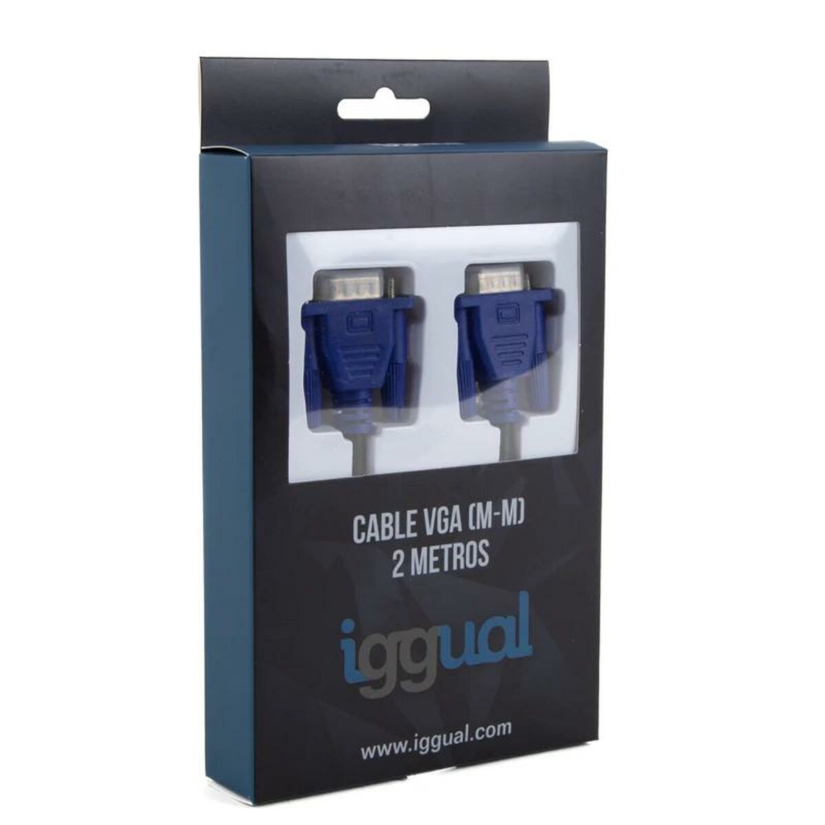 Data / Charger Cable with USB iggual IGG318577 2 m Data / Charger Cable with USB iggual IGG318577 2 m