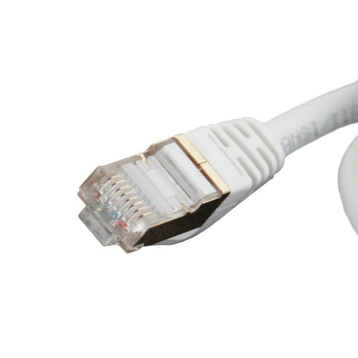 FTP Category 7 Rigid Network Cable iggual IGG318614 White 15 m FTP Category 7 Rigid Network Cable iggual IGG318614 White 15 m