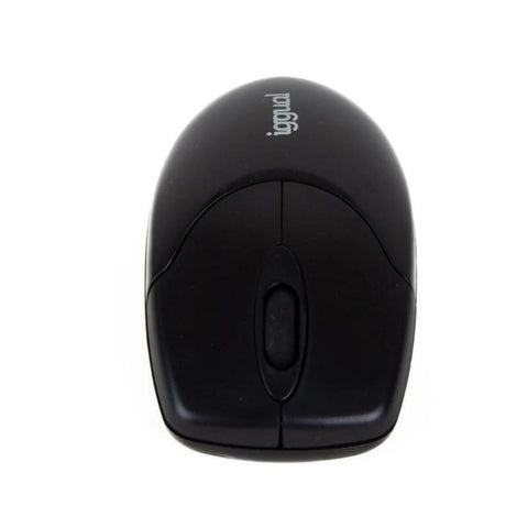Wireless Mouse iggual WOM-BASIC Black (1 Unit) Wireless Mouse iggual WOM-BASIC Black (1 Unit)