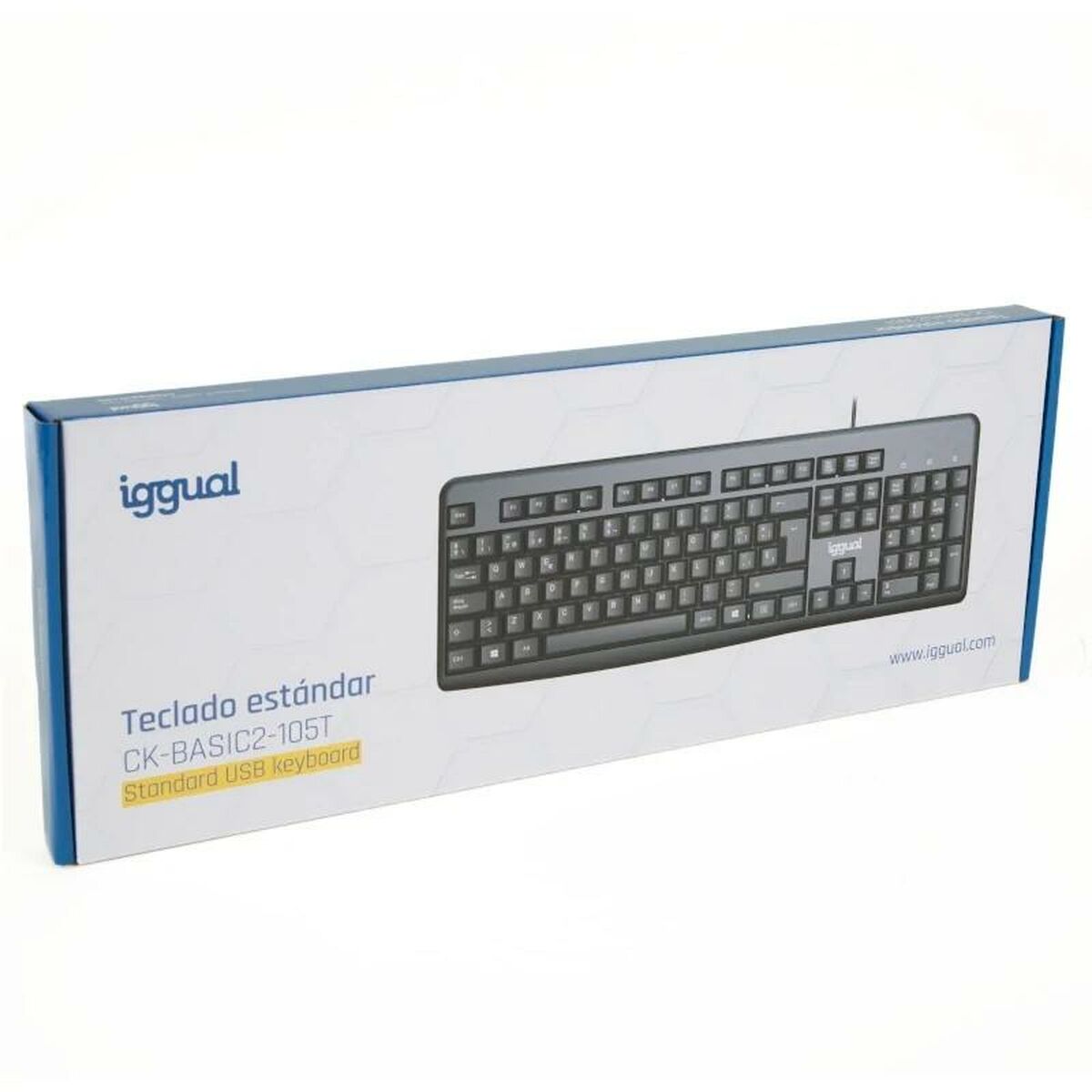 Keyboard iggual CK-BASIC2-105T Spanish Qwerty Keyboard iggual CK-BASIC2-105T Spanish Qwerty