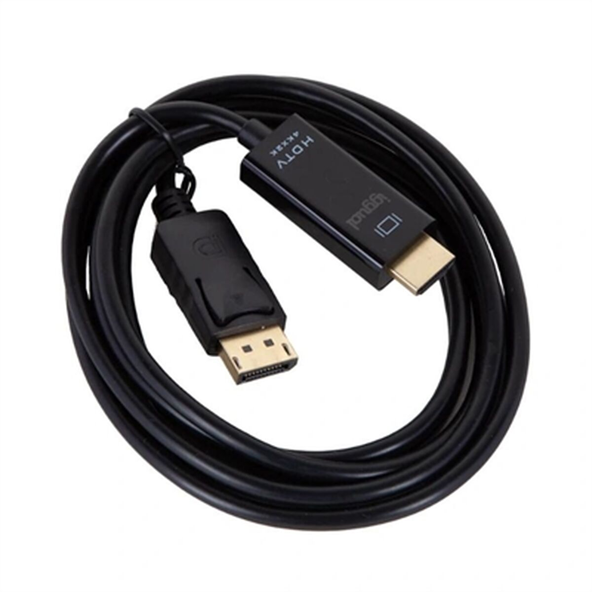 DisplayPort to HDMI Adapter iggual IGG319055 DisplayPort to HDMI Adapter iggual IGG319055