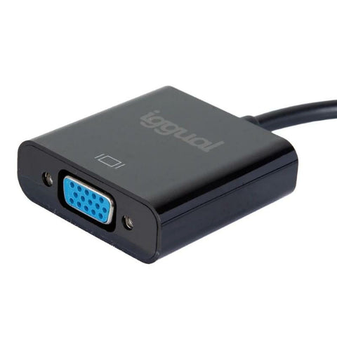 DisplayPort to VGA adapter iggual IGG319062 DisplayPort to VGA adapter iggual IGG319062