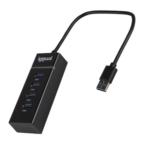 USB Hub iggual IGG319246 USB Hub iggual IGG319246