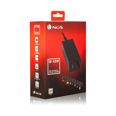 Laptop Charger NGS W-45W 40 W Laptop Charger NGS W-45W 40 W