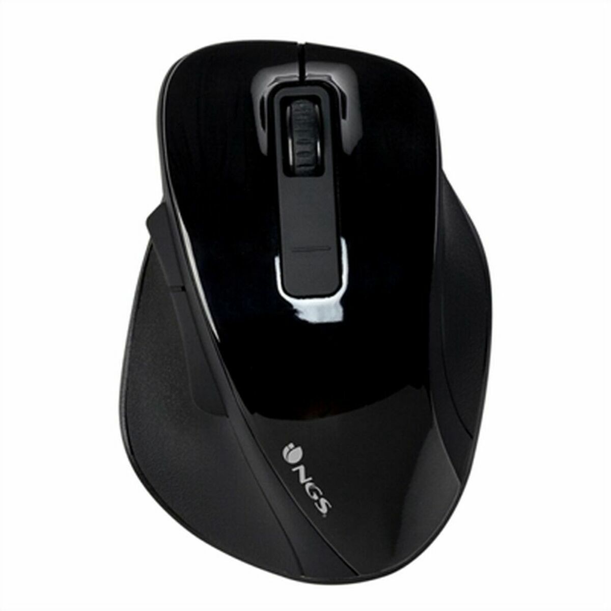 Optical Wireless Mouse NGS BOWBLACK Black 1600 dpi (1 Unit) Optical Wireless Mouse NGS BOWBLACK Black 1600 dpi (1 Unit)