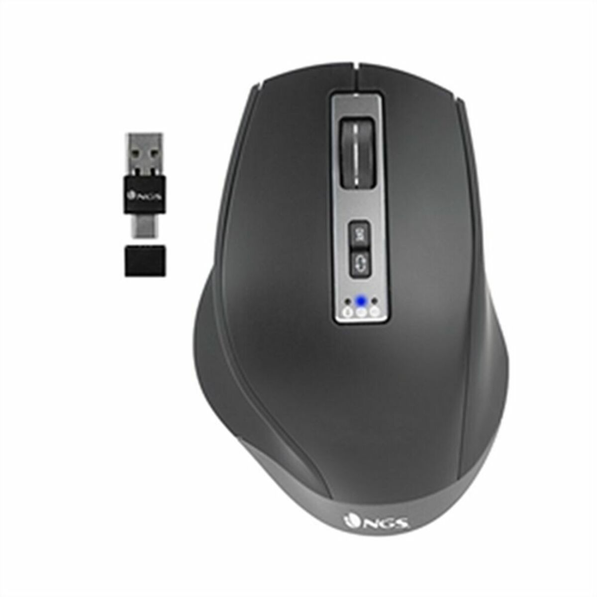 Mouse NGS BLUR-RB Black 3200 DPI Wireless Mouse NGS BLUR-RB Black 3200 DPI Wireless