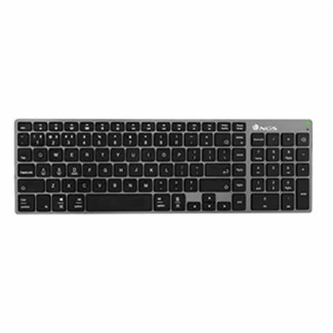 Keyboard NGS MULTI-DEVICE Grey Spanish Qwerty Keyboard NGS MULTI-DEVICE Grey Spanish Qwerty