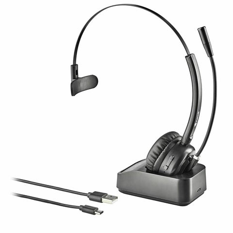 Headphones with Microphone NGS BUZZ BLAB Black Headphones with Microphone NGS BUZZ BLAB Black