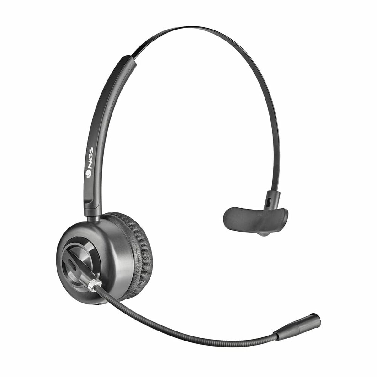 Headphones with Microphone NGS BUZZ BLAB Black Headphones with Microphone NGS BUZZ BLAB Black