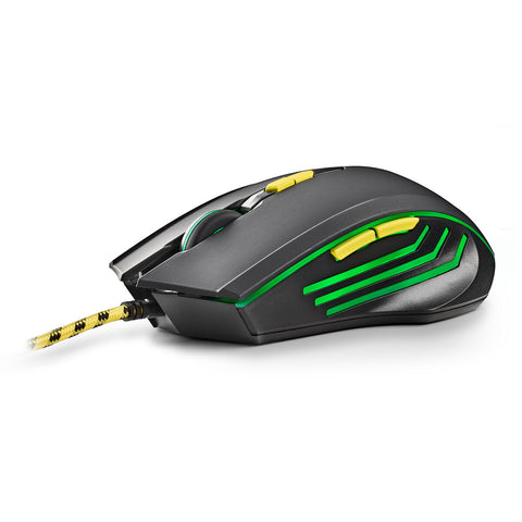 Gaming Mouse NGS GMX-123 Black 3200 DPI (1 Unit) Gaming Mouse NGS GMX-123 Black 3200 DPI (1 Unit)