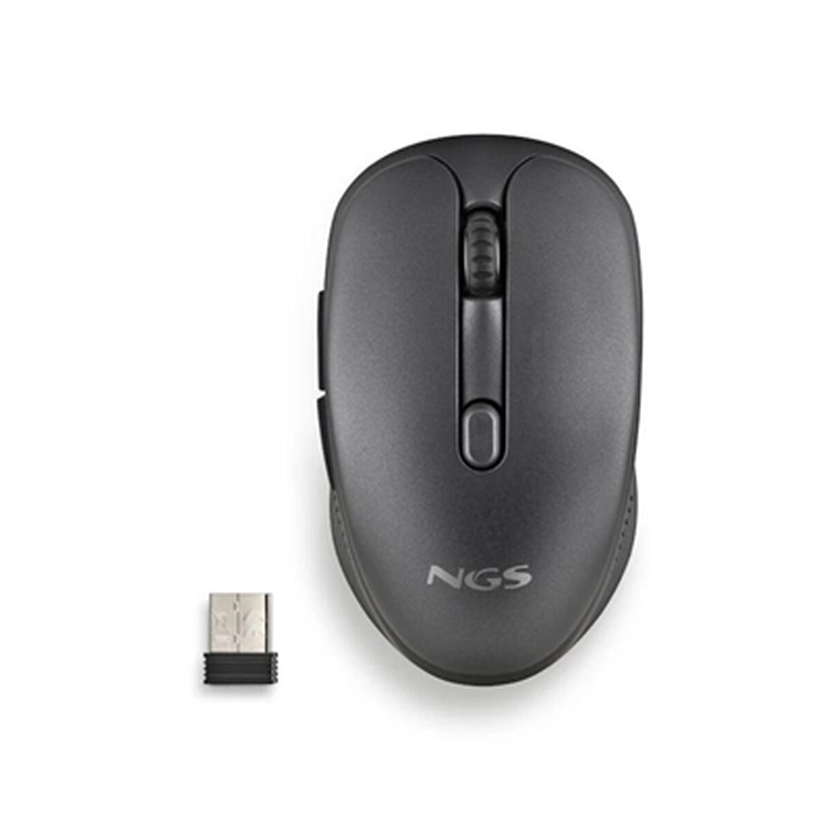 Wireless Mouse NGS EVO RUST Black 1600 dpi Wireless Mouse NGS EVO RUST Black 1600 dpi