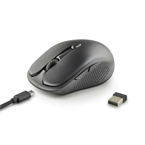 Wireless Mouse NGS EVO RUST Black 1600 dpi Wireless Mouse NGS EVO RUST Black 1600 dpi