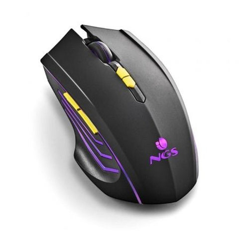Gaming Mouse NGS GMX-200 Black 3200 DPI (1 Unit) Gaming Mouse NGS GMX-200 Black 3200 DPI (1 Unit)