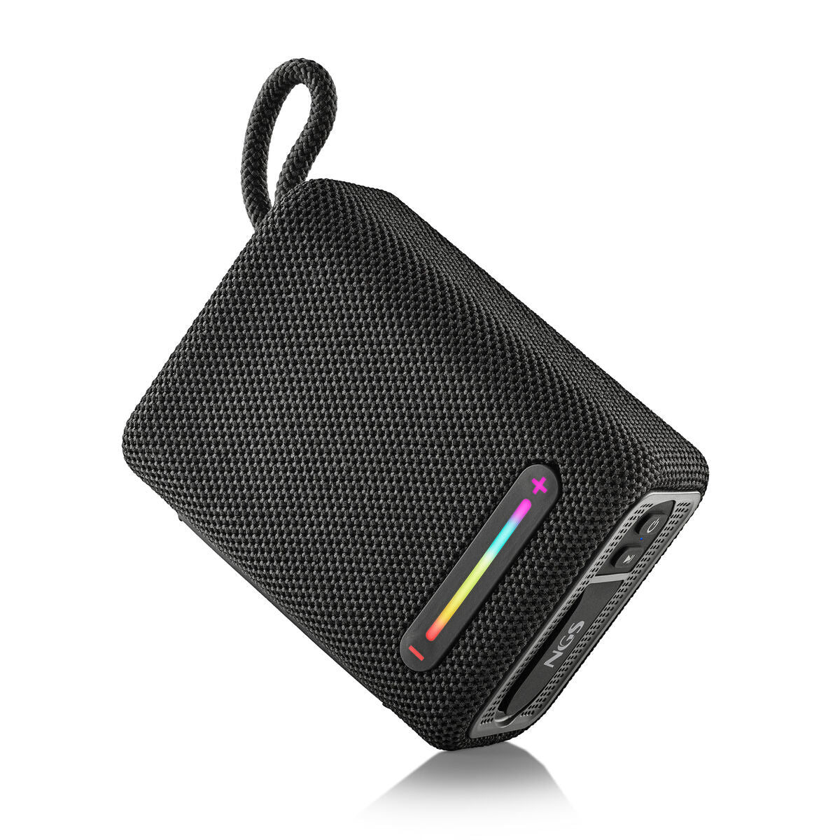 Portable Bluetooth Speakers NGS Roller Furia 1 Black Black 15 W Portable Bluetooth Speakers NGS Roller Furia 1 Black Black 15 W