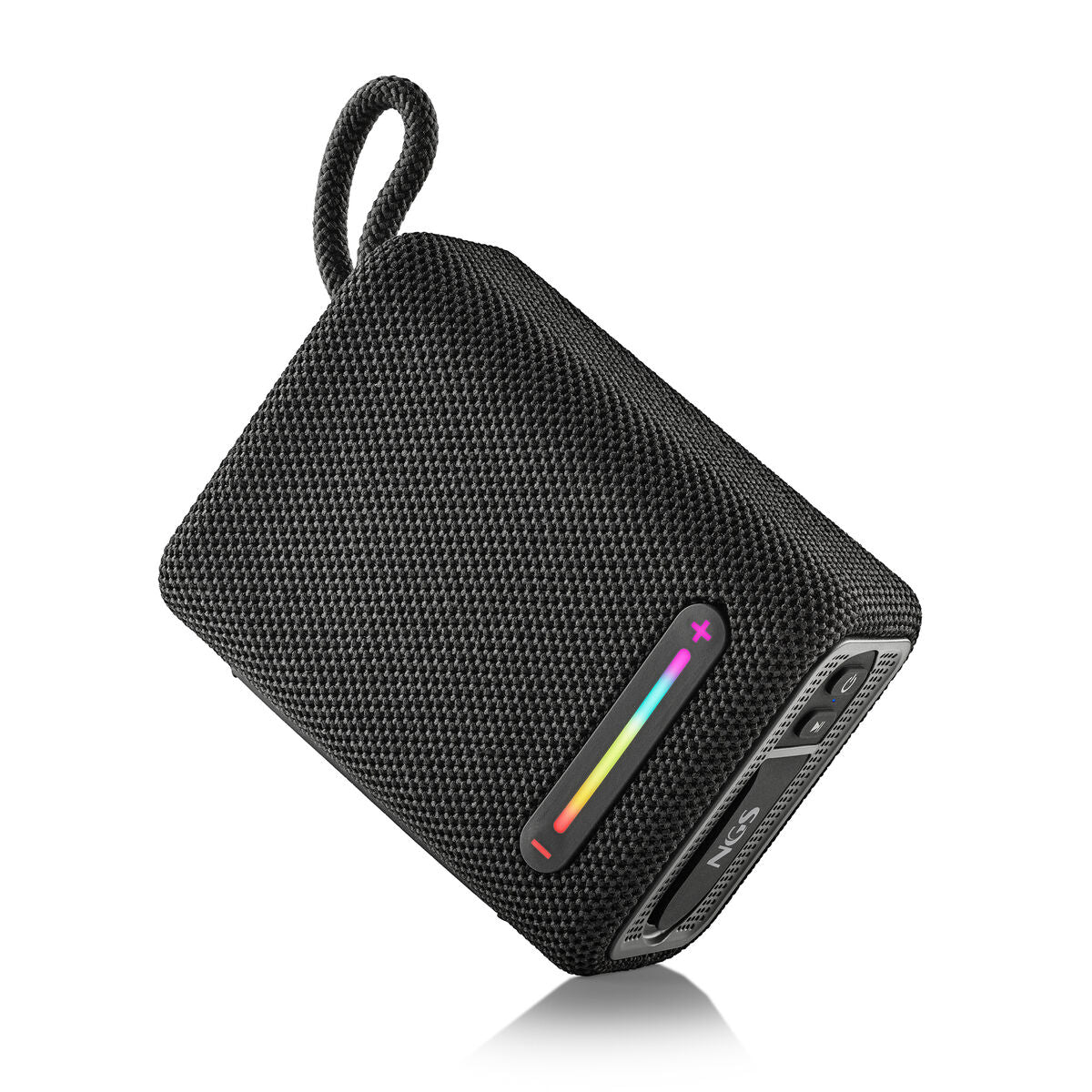 Portable Bluetooth Speakers NGS Roller Furia 1 Black Black 15 W Portable Bluetooth Speakers NGS Roller Furia 1 Black Black 15 W
