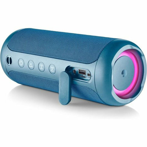 Portable Bluetooth Speakers NGS ROLLERFURIA3BLUE Blue 60 W Portable Bluetooth Speakers NGS ROLLERFURIA3BLUE Blue 60 W