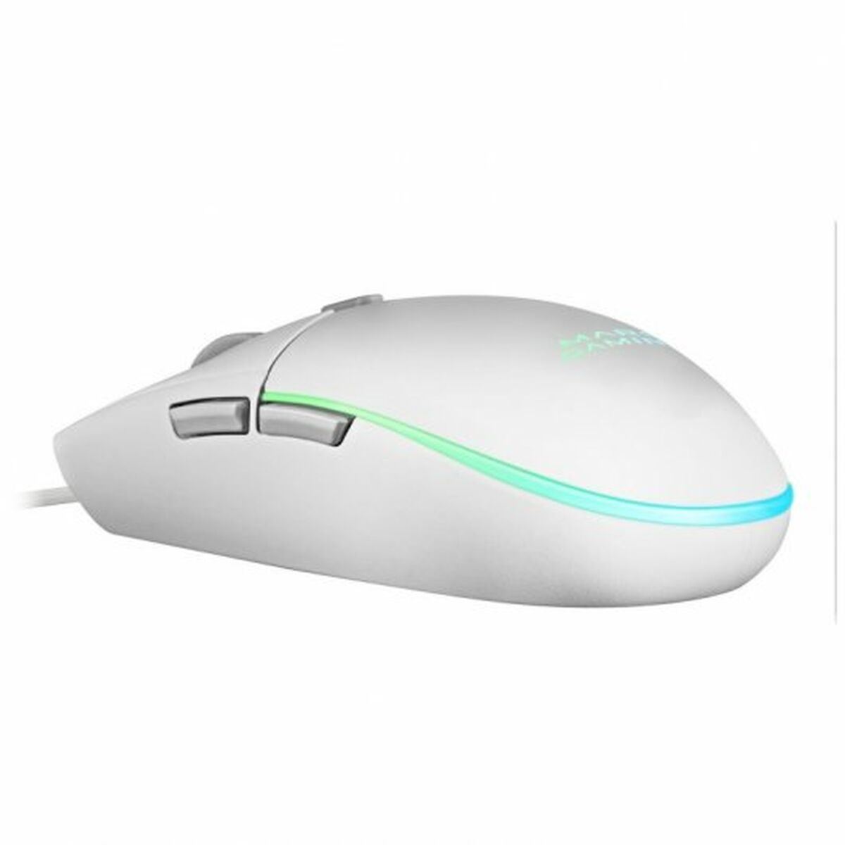 Keyboard and Mouse Mars Gaming MCPRGB3WES White Keyboard and Mouse Mars Gaming MCPRGB3WES White