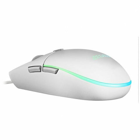 Keyboard and Mouse Mars Gaming MCPRGB3WES White Keyboard and Mouse Mars Gaming MCPRGB3WES White