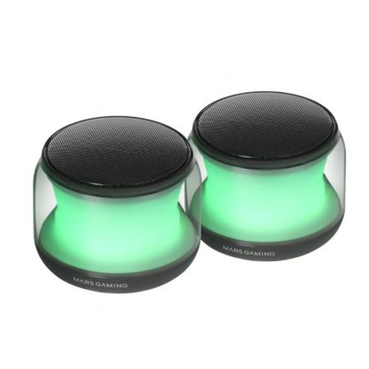 Portable Bluetooth Speakers Mars Gaming MSAURA Black 15 W Portable Bluetooth Speakers Mars Gaming MSAURA Black 15 W