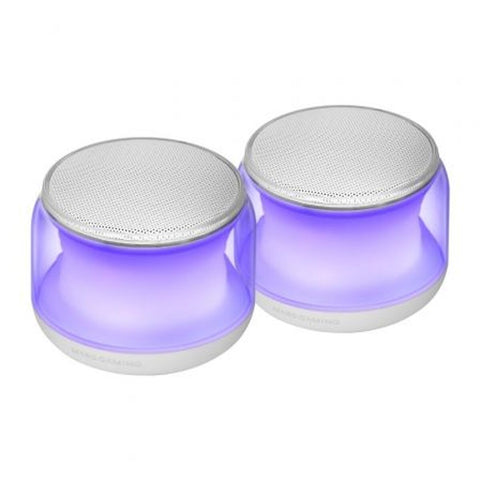 Bluetooth Speakers Mars Gaming MSAURAW White 15 W Bluetooth Speakers Mars Gaming MSAURAW White 15 W