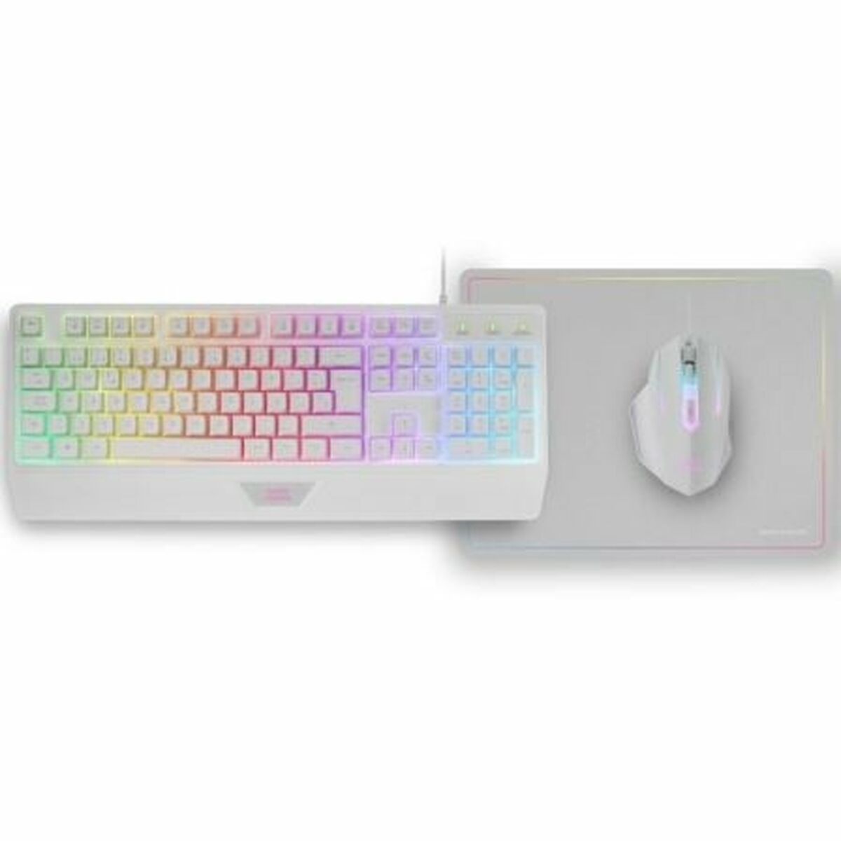 Keyboard Mars Gaming MCP124WES White Keyboard Mars Gaming MCP124WES White