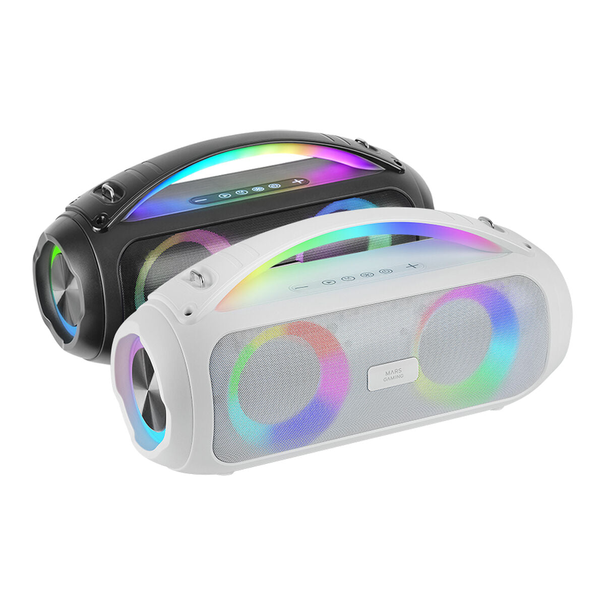 Portable Bluetooth Speakers Mars Gaming MSPULSE Black 4 W 50 W Portable Bluetooth Speakers Mars Gaming MSPULSE Black 4 W 50 W