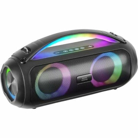 Portable Bluetooth Speakers Mars Gaming MSPULSE Black 4 W 50 W Portable Bluetooth Speakers Mars Gaming MSPULSE Black 4 W 50 W