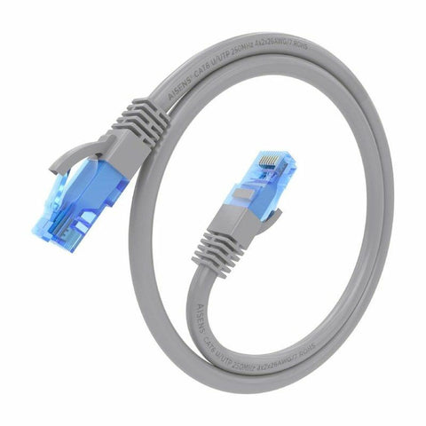 UTP Category 6 Rigid Network Cable Aisens A135-0783 Grey 15 m UTP Category 6 Rigid Network Cable Aisens A135-0783 Grey 15 m